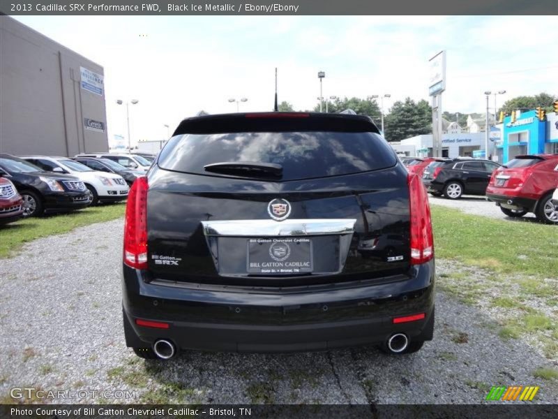Black Ice Metallic / Ebony/Ebony 2013 Cadillac SRX Performance FWD
