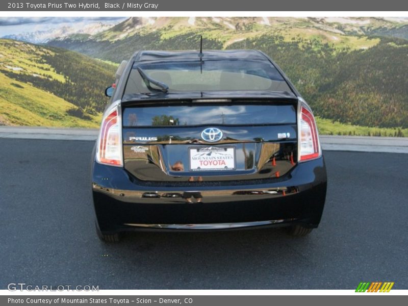 Black / Misty Gray 2013 Toyota Prius Two Hybrid