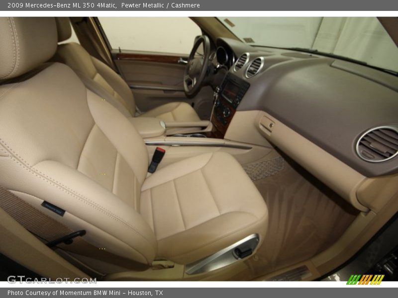 Pewter Metallic / Cashmere 2009 Mercedes-Benz ML 350 4Matic