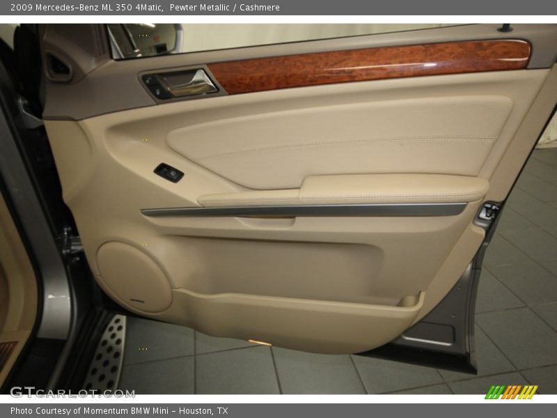Pewter Metallic / Cashmere 2009 Mercedes-Benz ML 350 4Matic