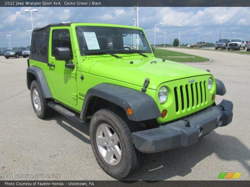 Front 3/4 View of 2012 Wrangler Sport 4x4