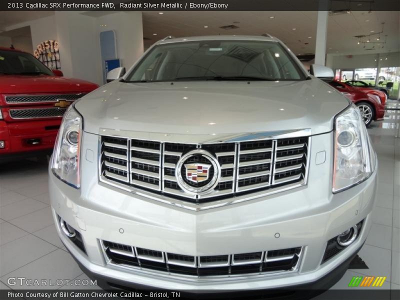 Radiant Silver Metallic / Ebony/Ebony 2013 Cadillac SRX Performance FWD