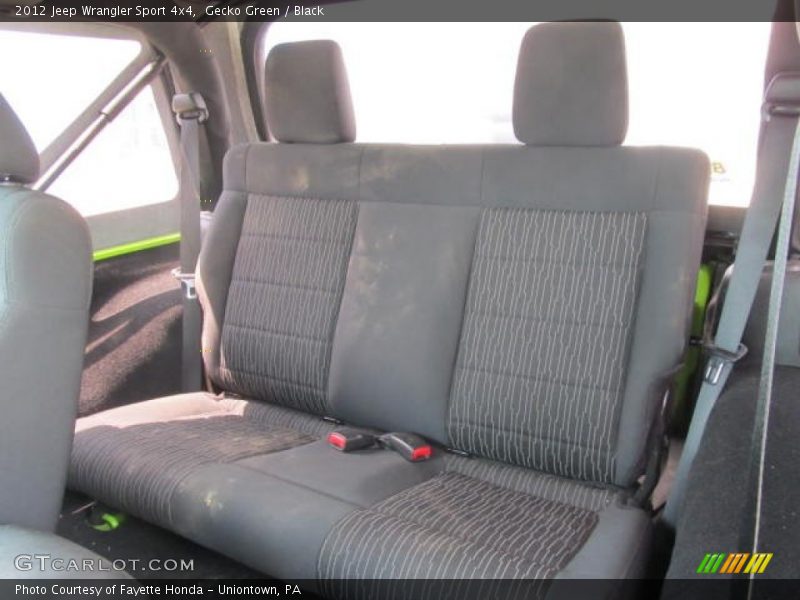 Gecko Green / Black 2012 Jeep Wrangler Sport 4x4