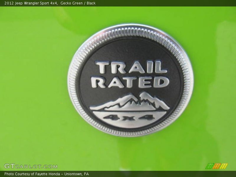  2012 Wrangler Sport 4x4 Logo