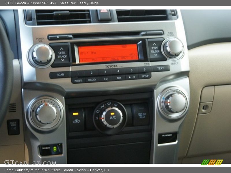 Salsa Red Pearl / Beige 2013 Toyota 4Runner SR5 4x4