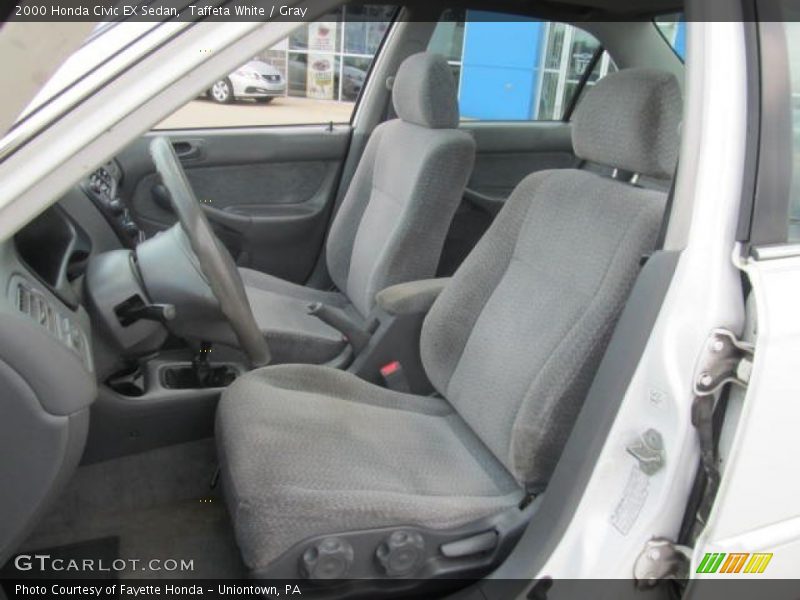 Front Seat of 2000 Civic EX Sedan