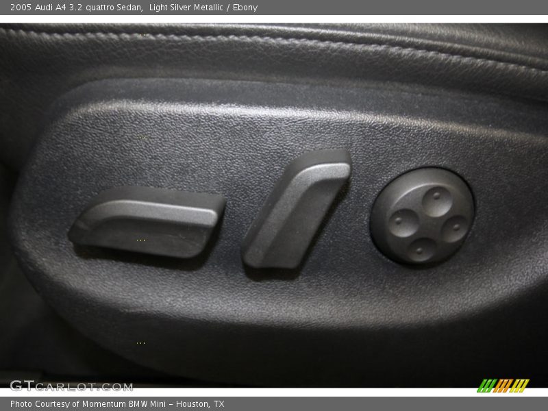 Light Silver Metallic / Ebony 2005 Audi A4 3.2 quattro Sedan