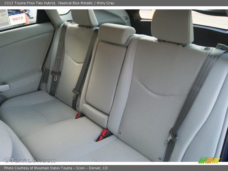 Nautical Blue Metallic / Misty Gray 2013 Toyota Prius Two Hybrid