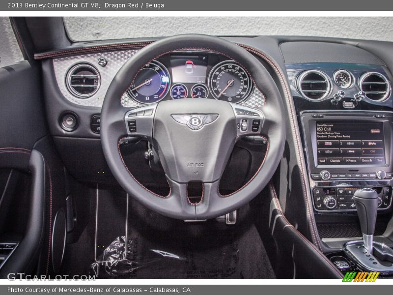 Dashboard of 2013 Continental GT V8 