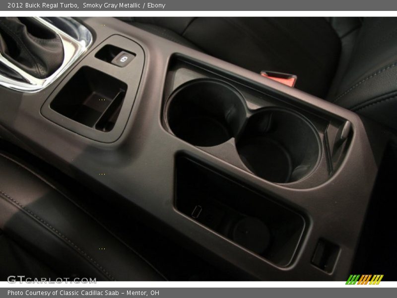 Smoky Gray Metallic / Ebony 2012 Buick Regal Turbo