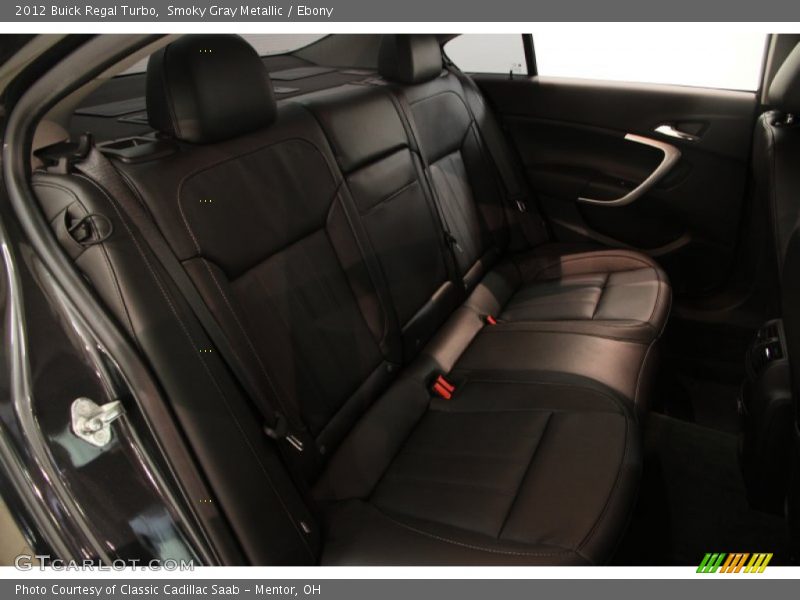 Smoky Gray Metallic / Ebony 2012 Buick Regal Turbo