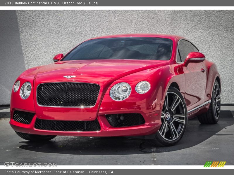  2013 Continental GT V8  Dragon Red