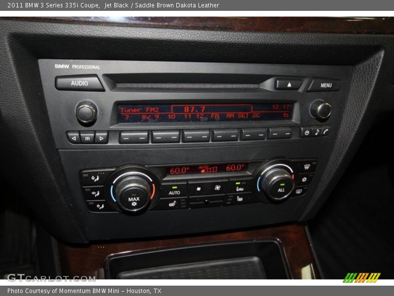 Jet Black / Saddle Brown Dakota Leather 2011 BMW 3 Series 335i Coupe