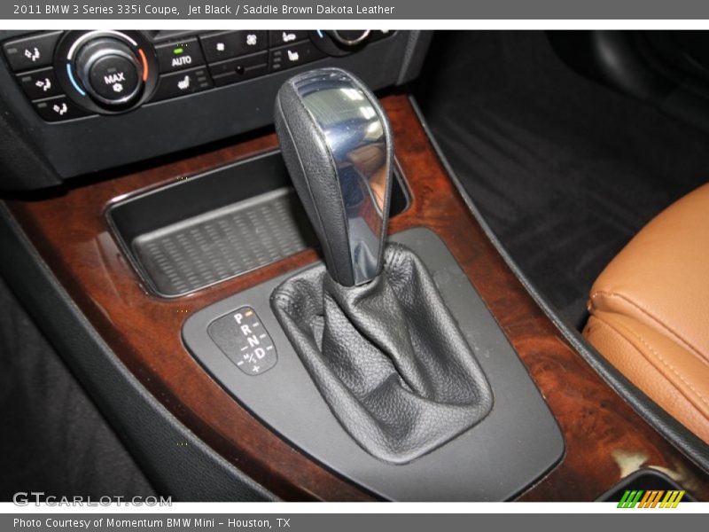 Jet Black / Saddle Brown Dakota Leather 2011 BMW 3 Series 335i Coupe