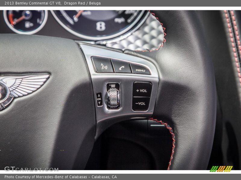 Controls of 2013 Continental GT V8 