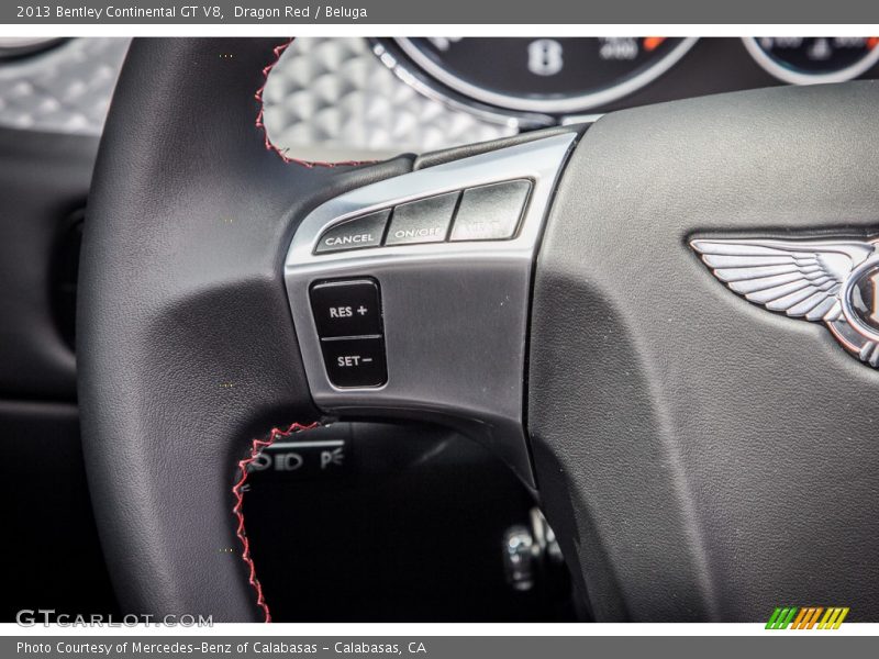 Controls of 2013 Continental GT V8 