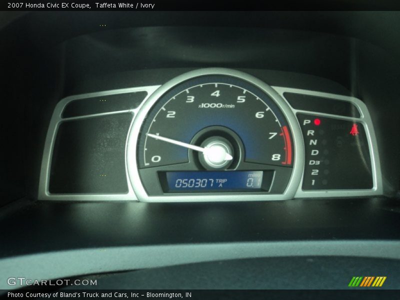 Taffeta White / Ivory 2007 Honda Civic EX Coupe