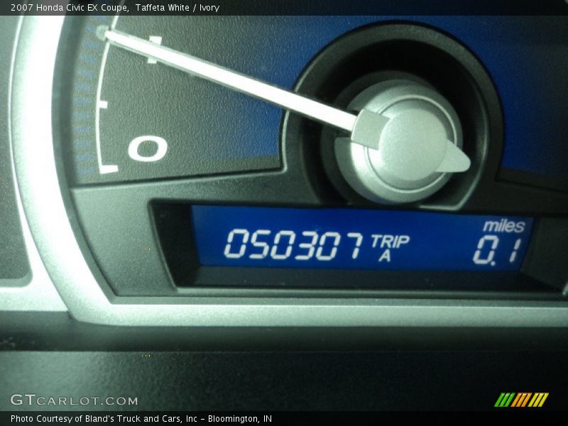 Taffeta White / Ivory 2007 Honda Civic EX Coupe