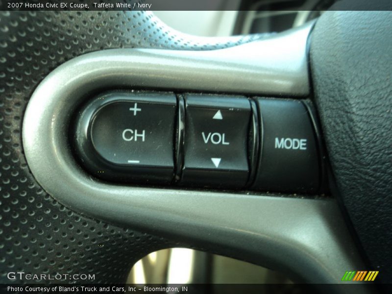 Taffeta White / Ivory 2007 Honda Civic EX Coupe