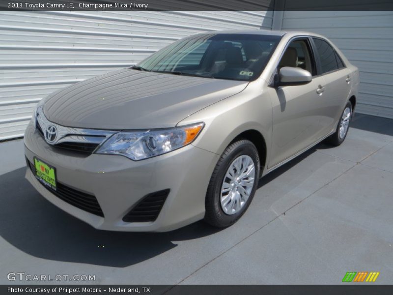 Champagne Mica / Ivory 2013 Toyota Camry LE