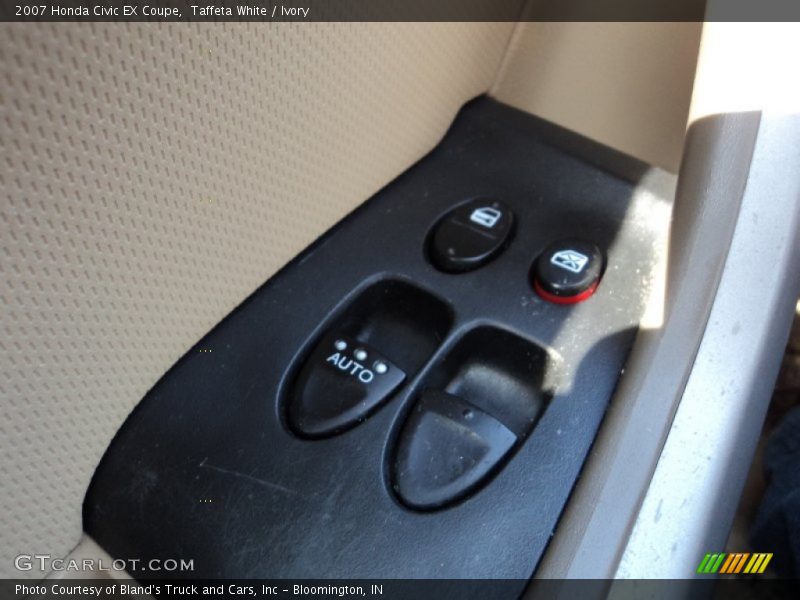 Taffeta White / Ivory 2007 Honda Civic EX Coupe