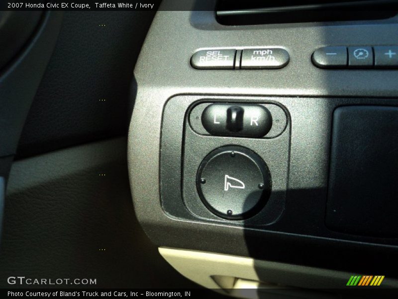 Taffeta White / Ivory 2007 Honda Civic EX Coupe