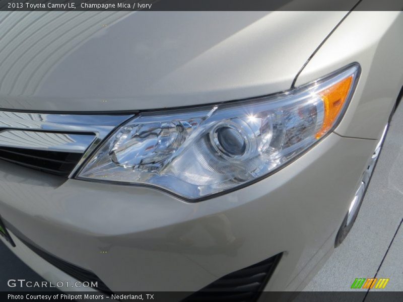 Champagne Mica / Ivory 2013 Toyota Camry LE