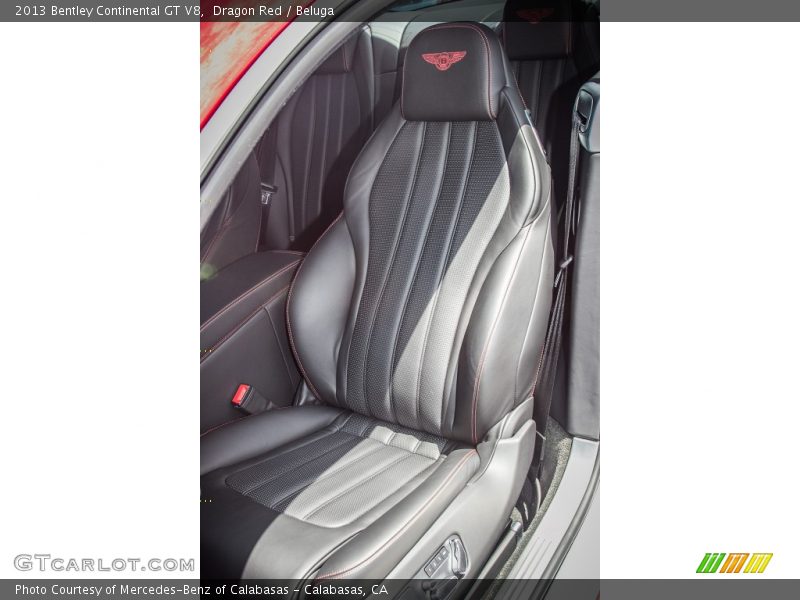 Front Seat of 2013 Continental GT V8 