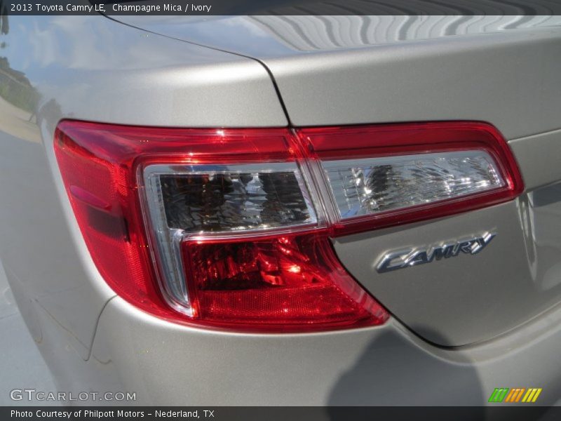 Champagne Mica / Ivory 2013 Toyota Camry LE