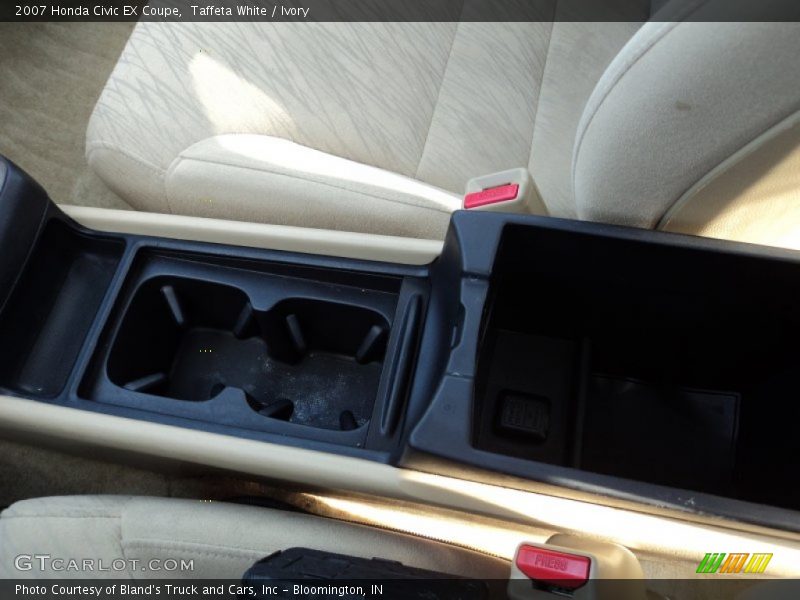 Taffeta White / Ivory 2007 Honda Civic EX Coupe