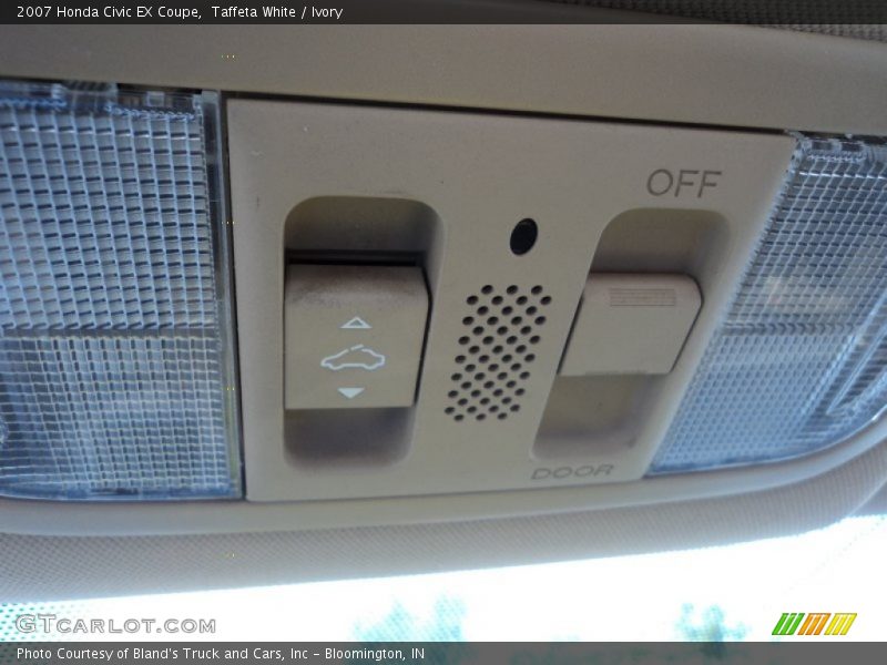 Taffeta White / Ivory 2007 Honda Civic EX Coupe