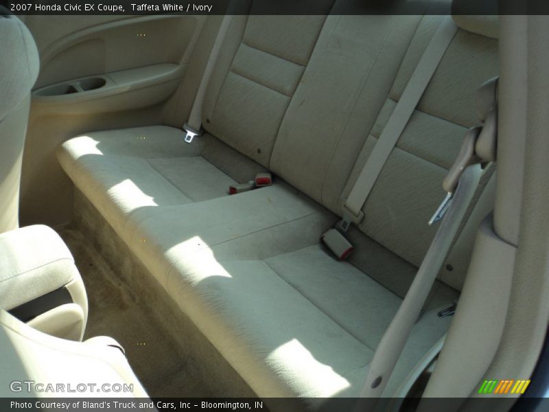 Taffeta White / Ivory 2007 Honda Civic EX Coupe