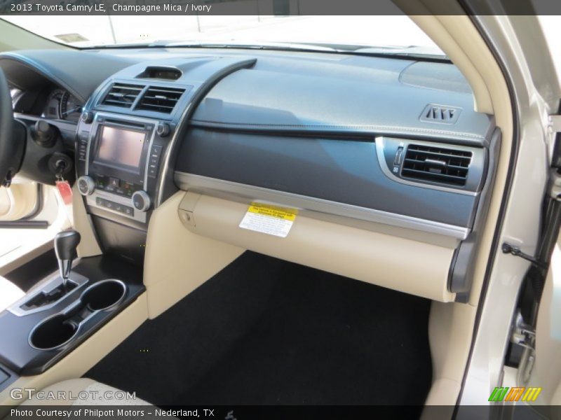Champagne Mica / Ivory 2013 Toyota Camry LE
