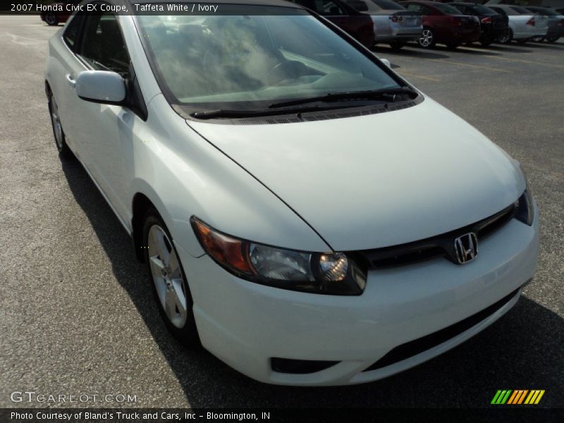 Taffeta White / Ivory 2007 Honda Civic EX Coupe