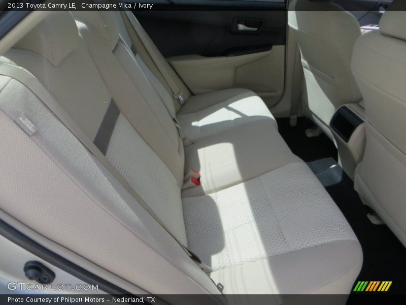 Champagne Mica / Ivory 2013 Toyota Camry LE