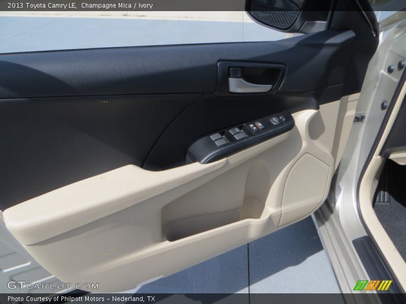 Champagne Mica / Ivory 2013 Toyota Camry LE