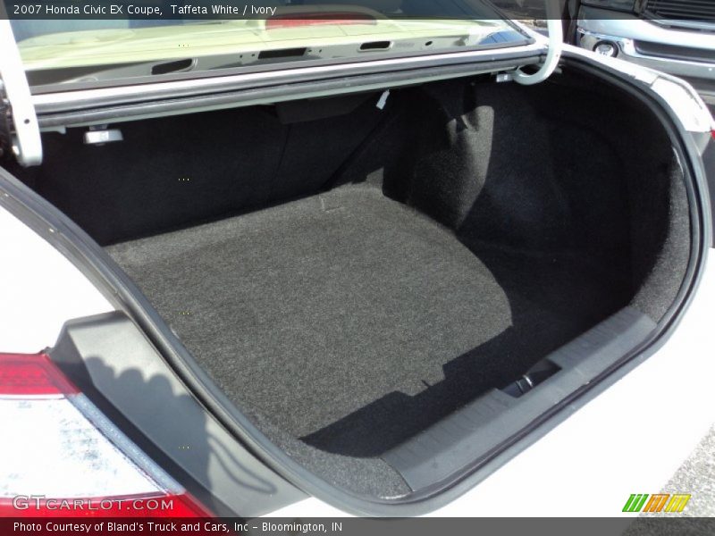 Taffeta White / Ivory 2007 Honda Civic EX Coupe