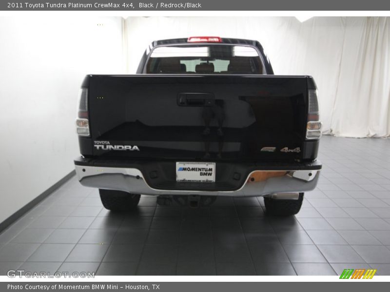 Black / Redrock/Black 2011 Toyota Tundra Platinum CrewMax 4x4