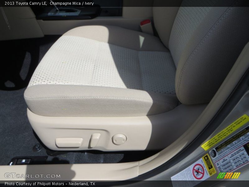 Champagne Mica / Ivory 2013 Toyota Camry LE