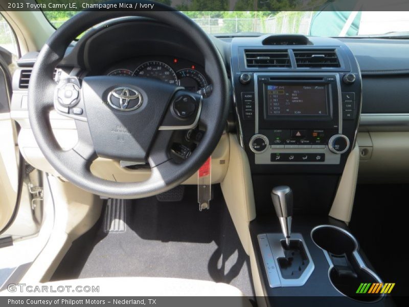 Champagne Mica / Ivory 2013 Toyota Camry LE