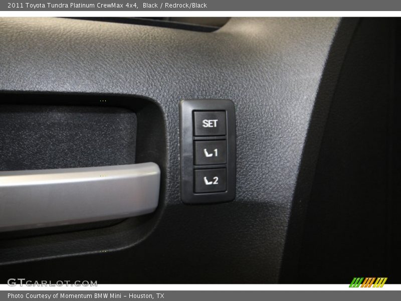 Black / Redrock/Black 2011 Toyota Tundra Platinum CrewMax 4x4