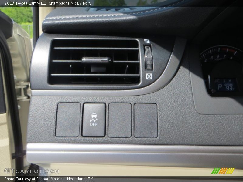 Champagne Mica / Ivory 2013 Toyota Camry LE
