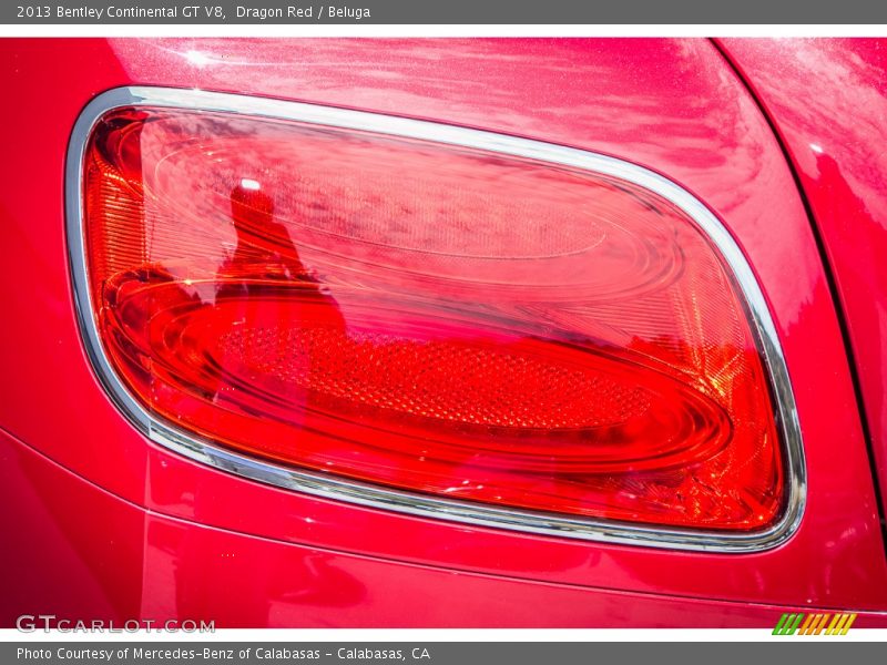 Dragon Red / Beluga 2013 Bentley Continental GT V8