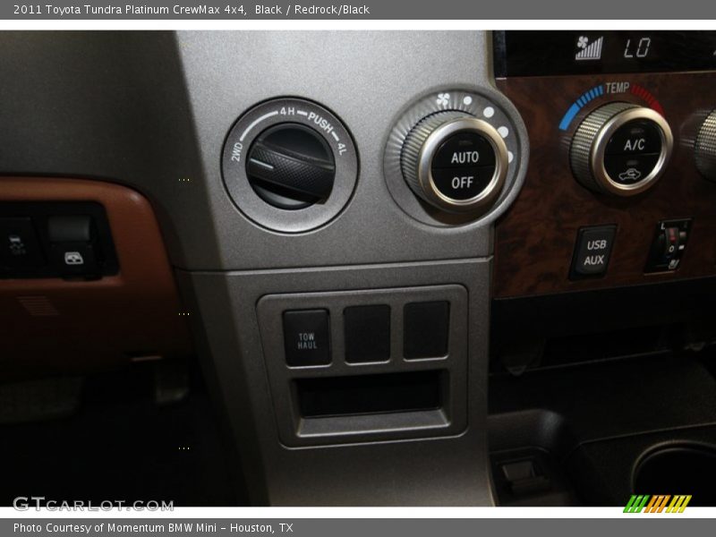Black / Redrock/Black 2011 Toyota Tundra Platinum CrewMax 4x4