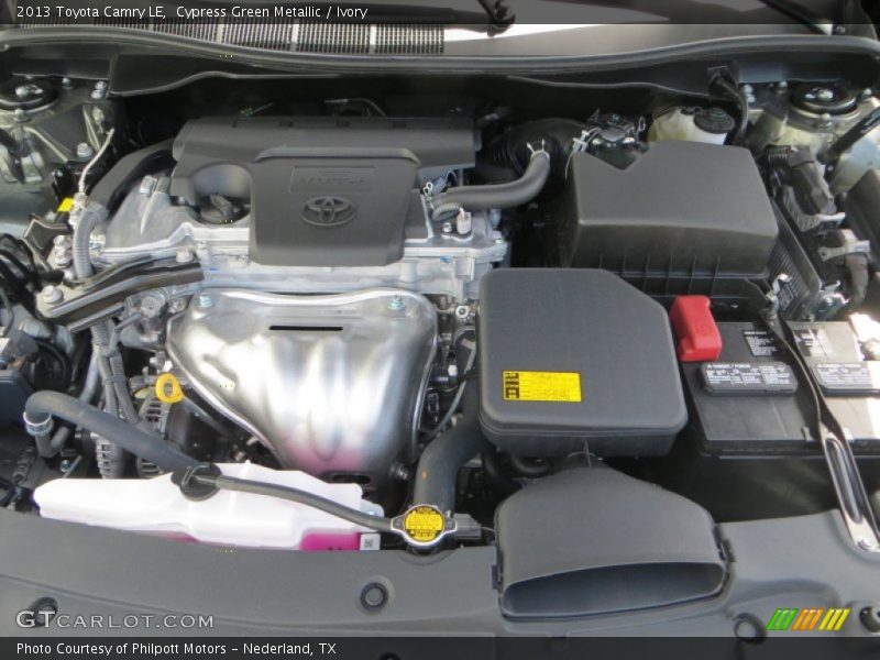 Cypress Green Metallic / Ivory 2013 Toyota Camry LE