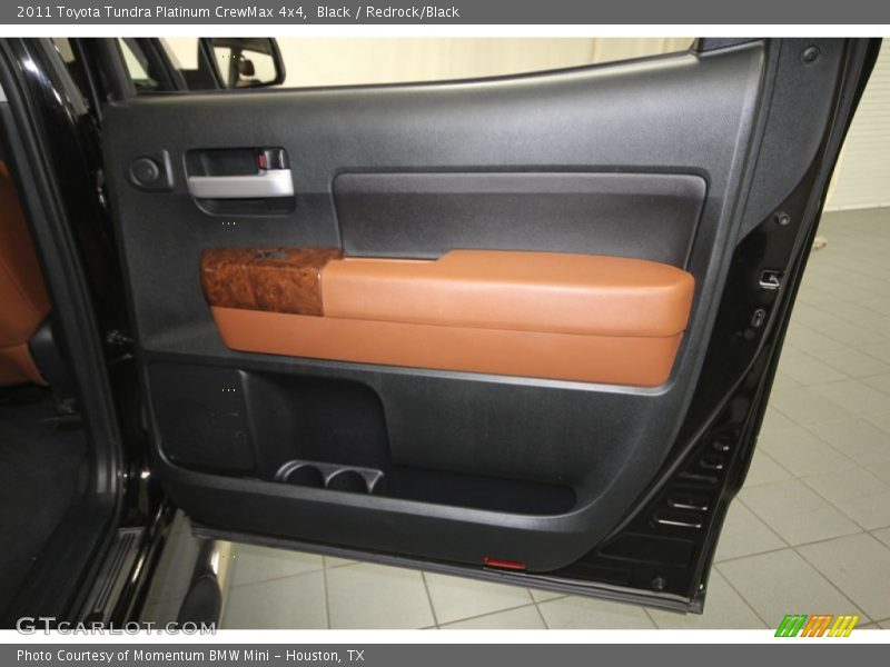 Black / Redrock/Black 2011 Toyota Tundra Platinum CrewMax 4x4