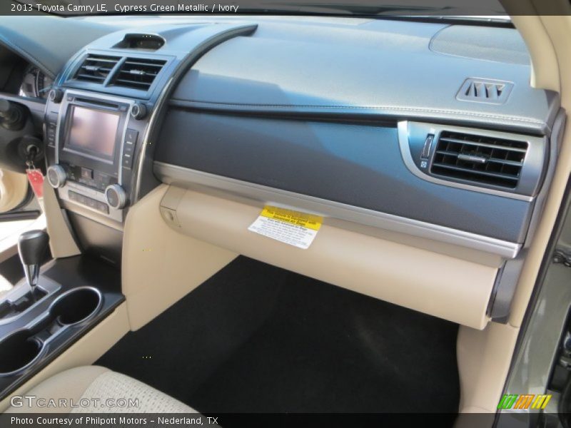 Cypress Green Metallic / Ivory 2013 Toyota Camry LE