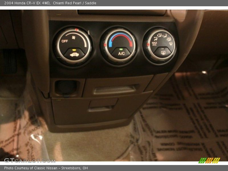 Chianti Red Pearl / Saddle 2004 Honda CR-V EX 4WD