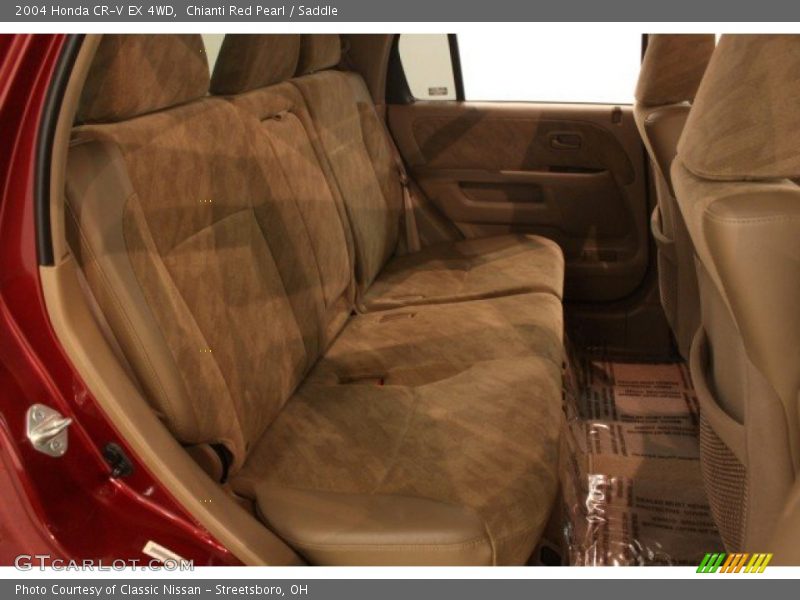 Chianti Red Pearl / Saddle 2004 Honda CR-V EX 4WD
