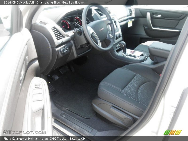 Champagne Silver Metallic / Ebony 2014 GMC Acadia SLE